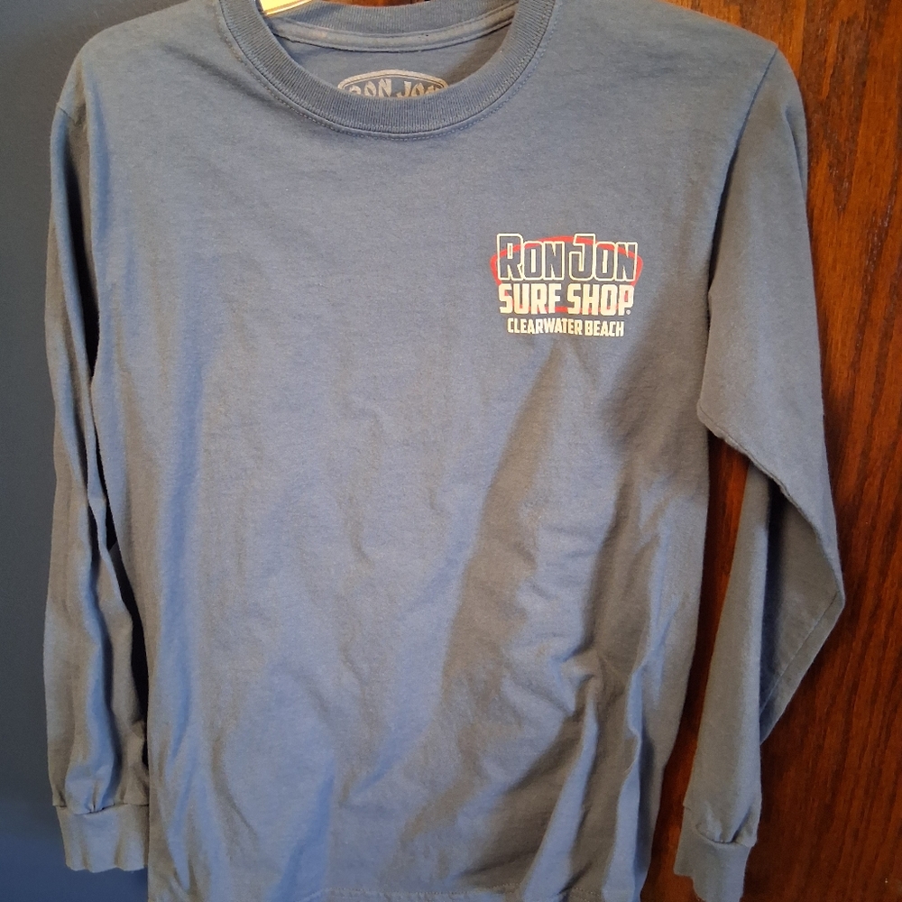 Ron Jon Surf Shop Blue Long Sleeve Shirt